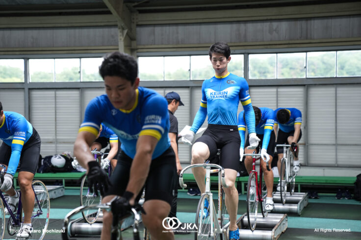 沢田桂太郎, 第1回記録会, 日本競輪選手養成所（JIK）, 第129・130回生