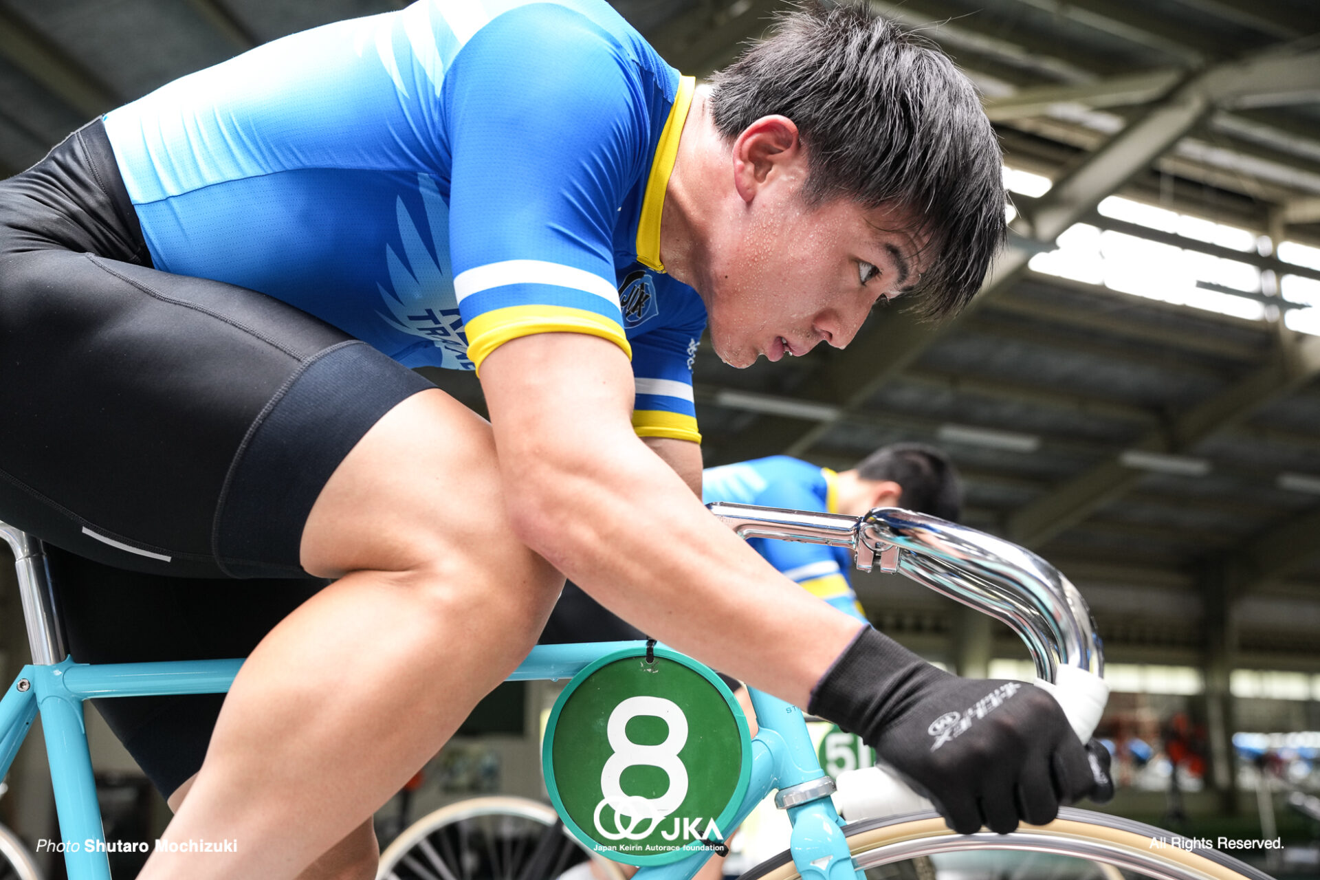 長川達哉, 第1回記録会, 日本競輪選手養成所（JIK）, 第129・130回生