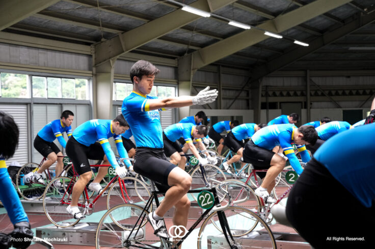 中村嶺央, 第1回記録会, 日本競輪選手養成所（JIK）, 第129・130回生