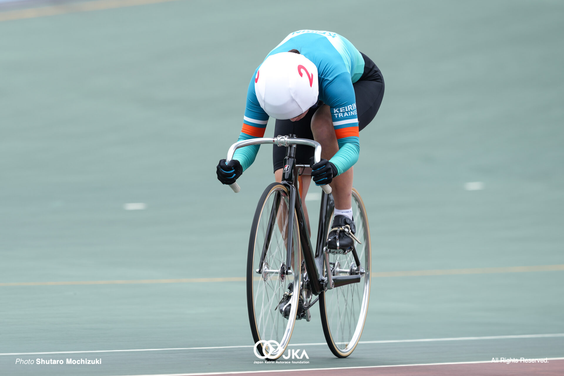 カラギアニス紗世子アントワネット, 第1回記録会, 日本競輪選手養成所（JIK）, 第129・130回生