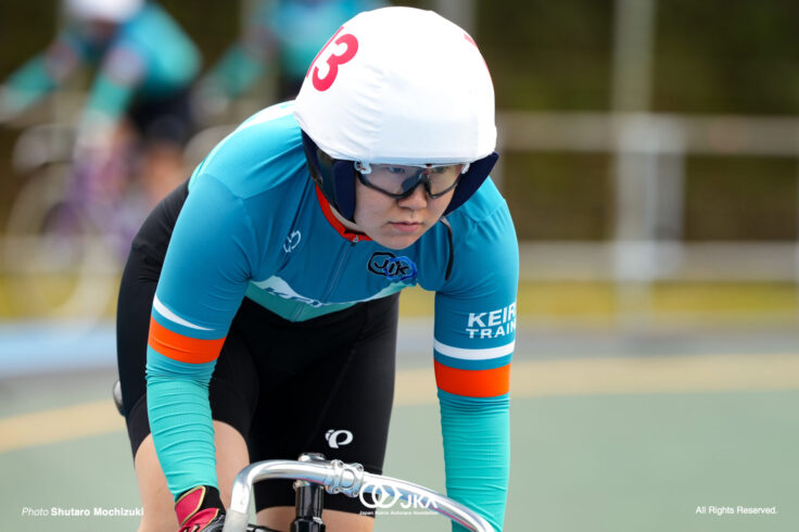 鈴木媛子, 第1回記録会, 日本競輪選手養成所（JIK）, 第129・130回生