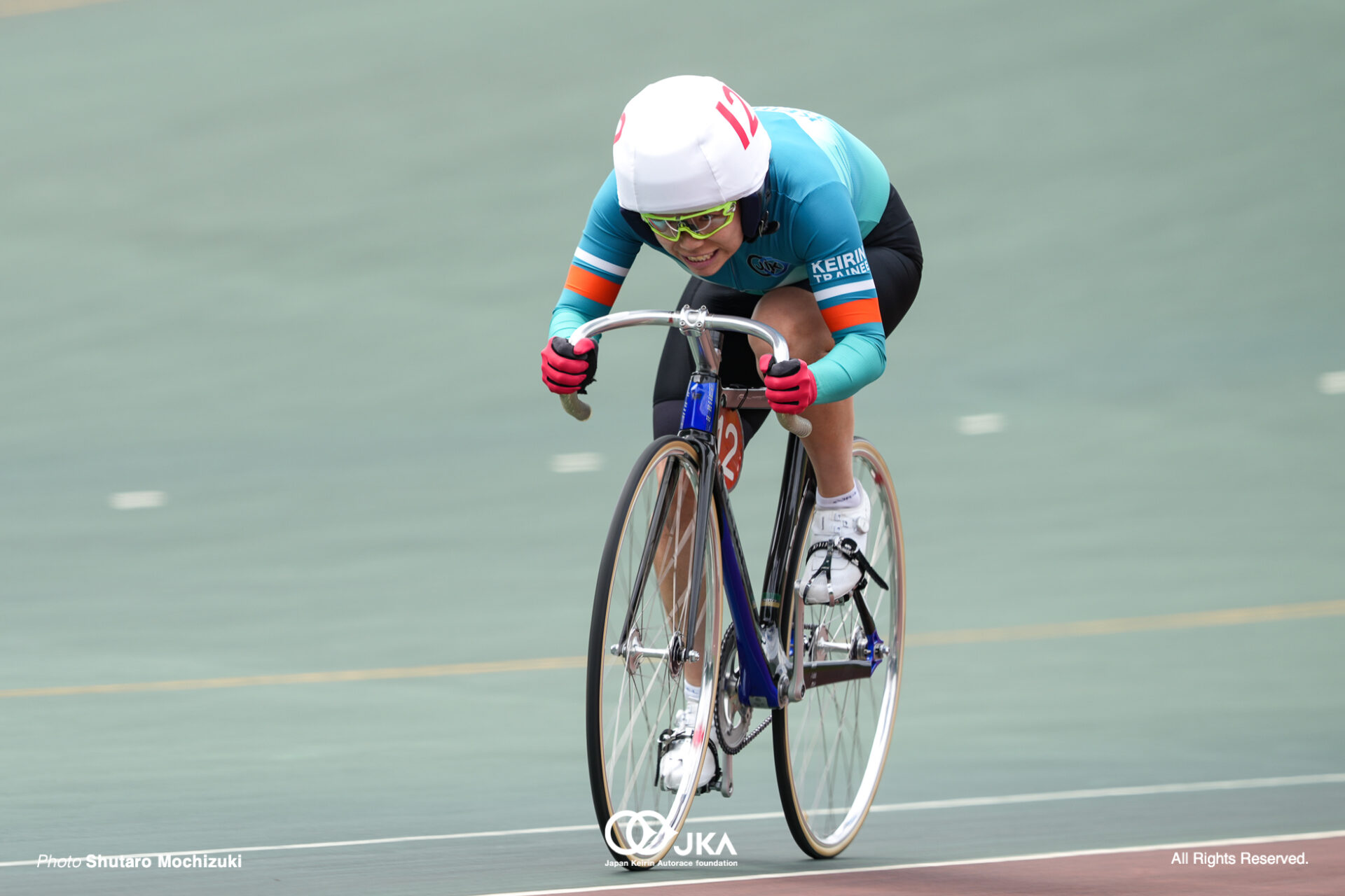 古山稀絵, 第1回記録会, 日本競輪選手養成所（JIK）, 第129・130回生