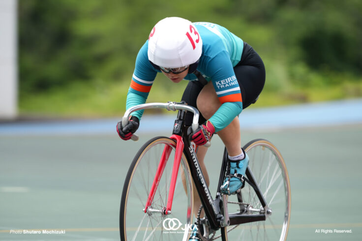 鈴木媛子, 第1回記録会, 日本競輪選手養成所（JIK）, 第129・130回生