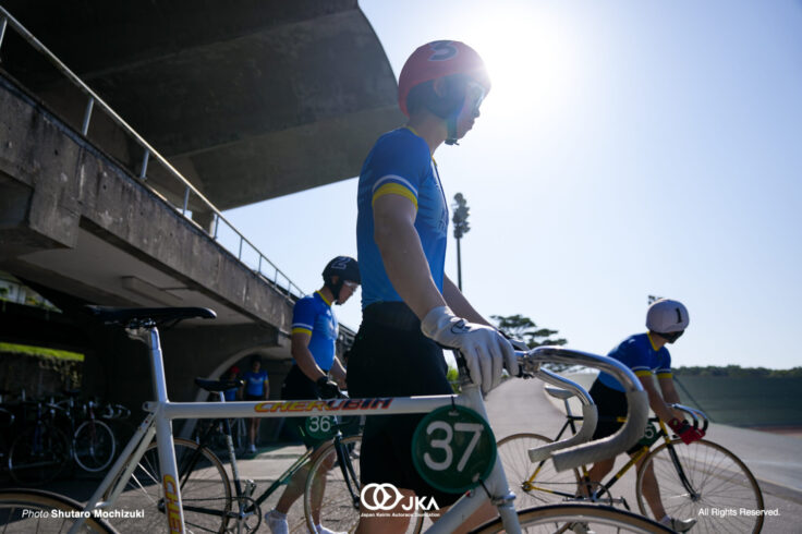 沢田桂太郎, 第1回記録会, 日本競輪選手養成所（JIK）, 第129・130回生