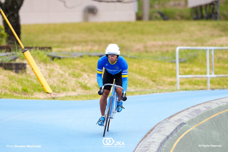 財満伊織, 第1回記録会, 日本競輪選手養成所（JIK）, 第129・130回生