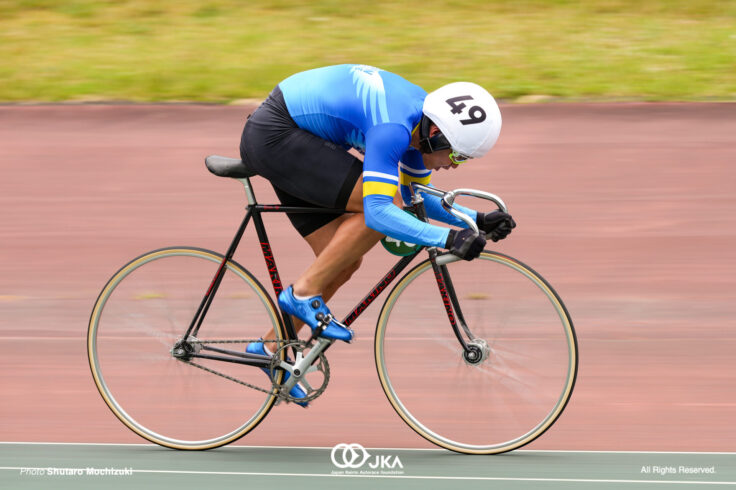 永田吏玖, 第1回記録会, 日本競輪選手養成所（JIK）, 第129・130回生