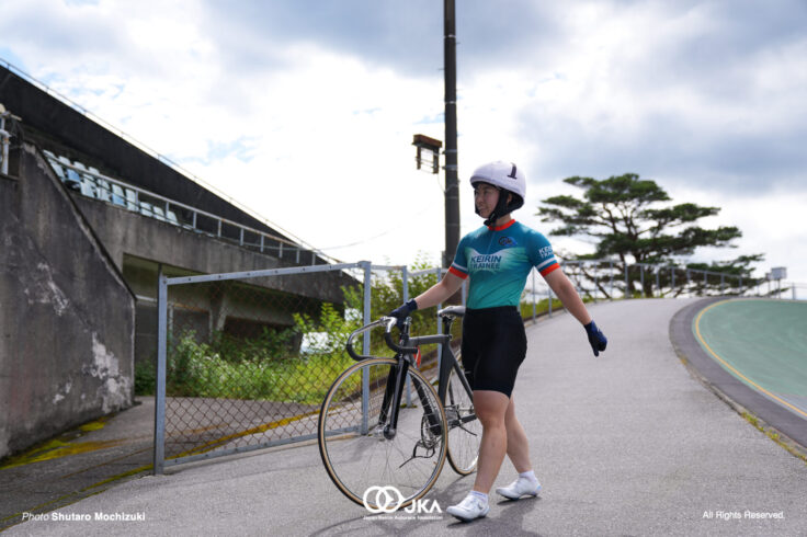 小原乃亜, 第1回記録会, 日本競輪選手養成所（JIK）, 第129・130回生