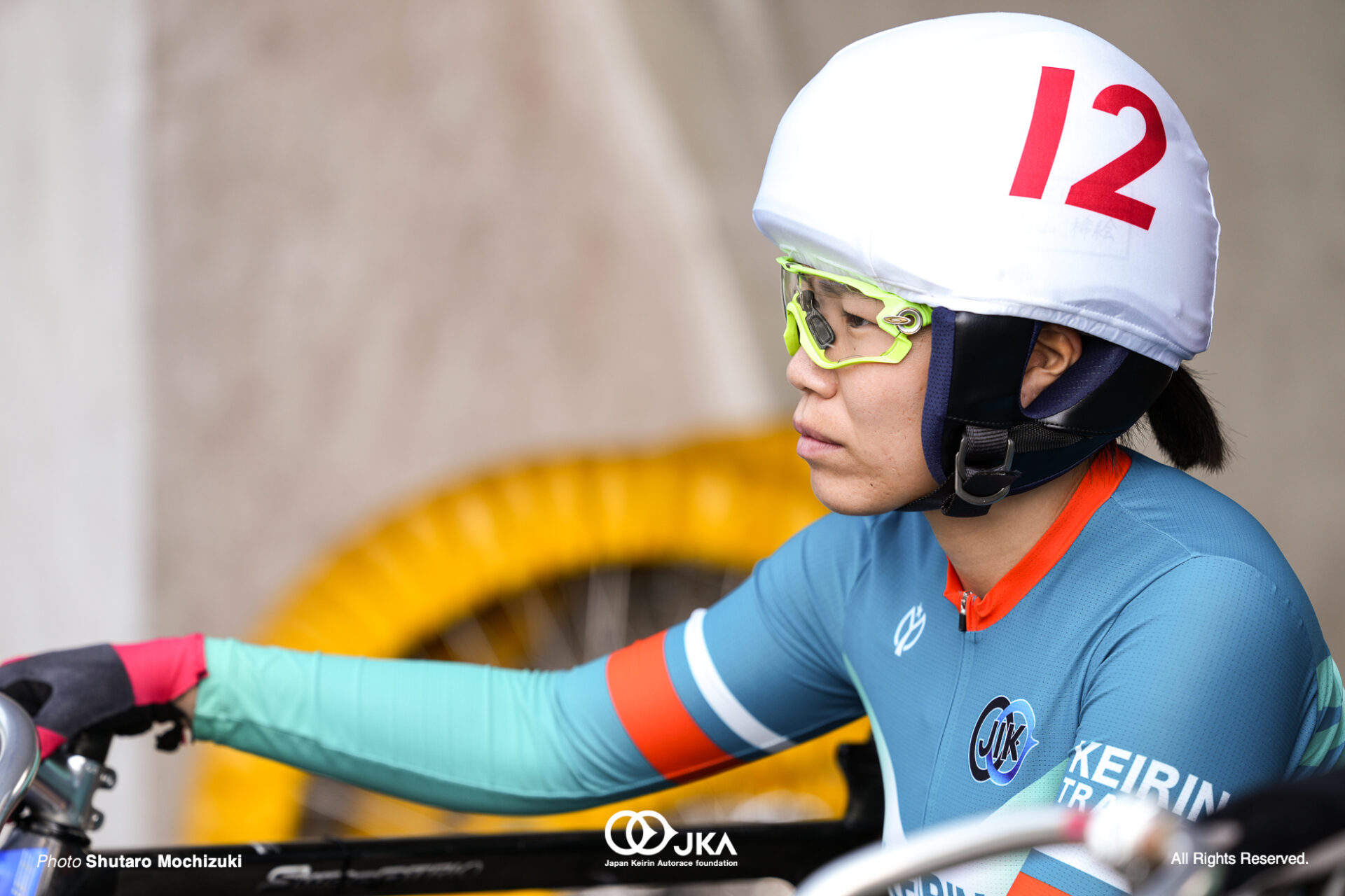 古山稀絵, 第1回記録会, 日本競輪選手養成所（JIK）, 第129・130回生