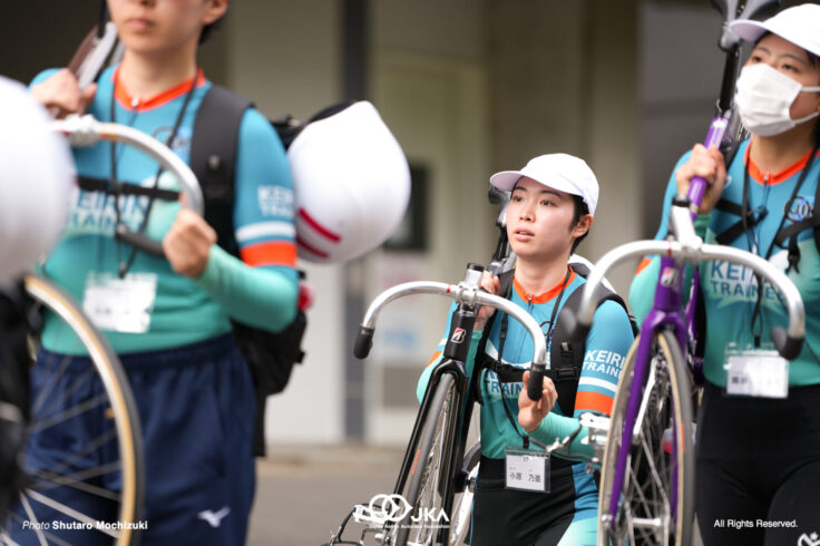 小原乃亜, 第1回記録会, 日本競輪選手養成所（JIK）, 第129・130回生