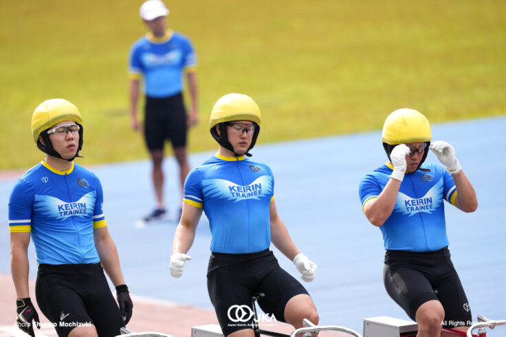 木曽田晃大, 藤岡祐馬, 藤井凜太郎, 第1回記録会, 日本競輪選手養成所（JIK）, 第129・130回生
