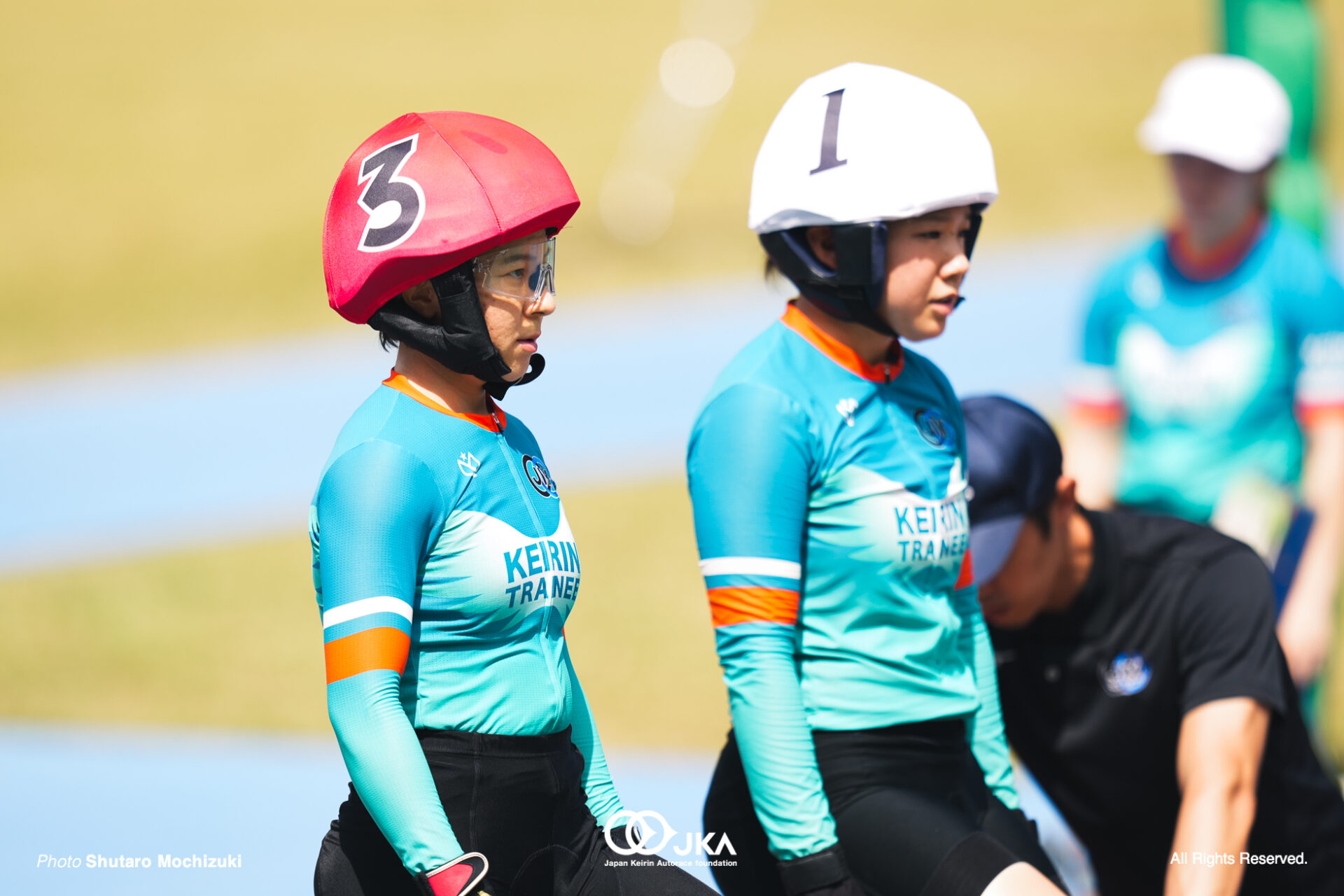 仲井リコ, 緒方詩央里, 第2回記録会, 日本競輪選手養成所（JIK）, 第129・130回生