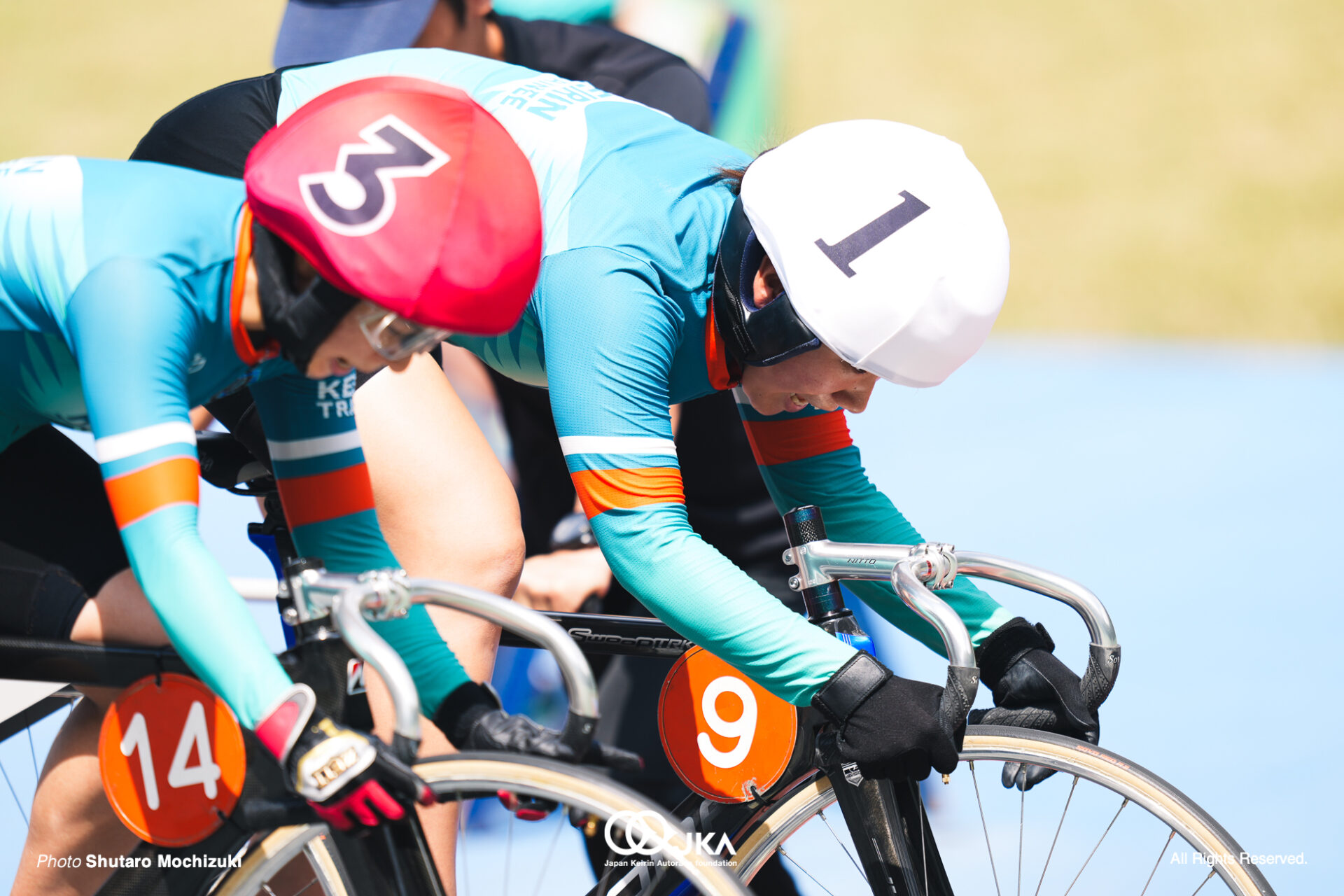 仲井リコ, 緒方詩央里, 第2回記録会, 日本競輪選手養成所（JIK）, 第129・130回生