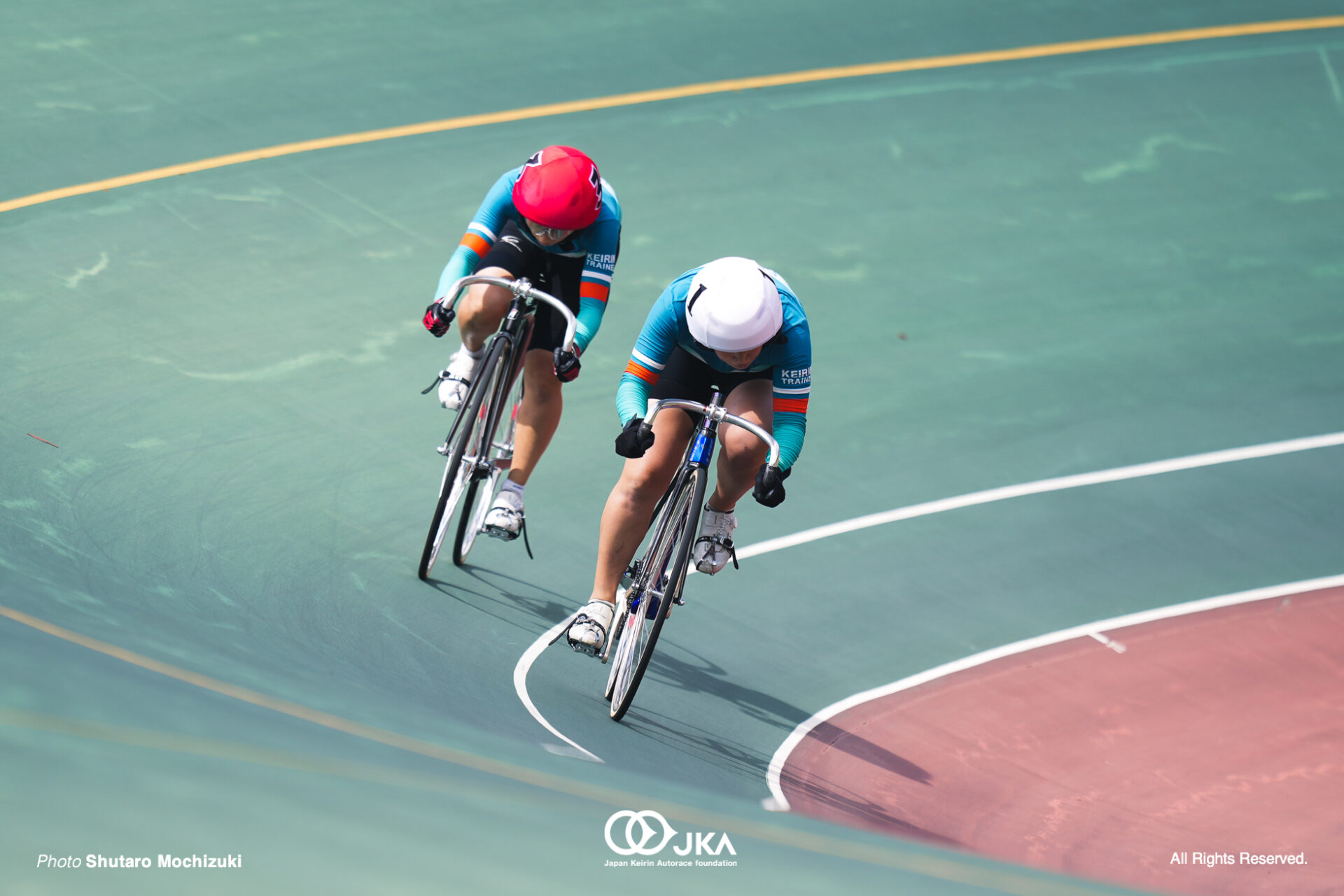 仲井リコ, 緒方詩央里, 第2回記録会, 日本競輪選手養成所（JIK）, 第129・130回生