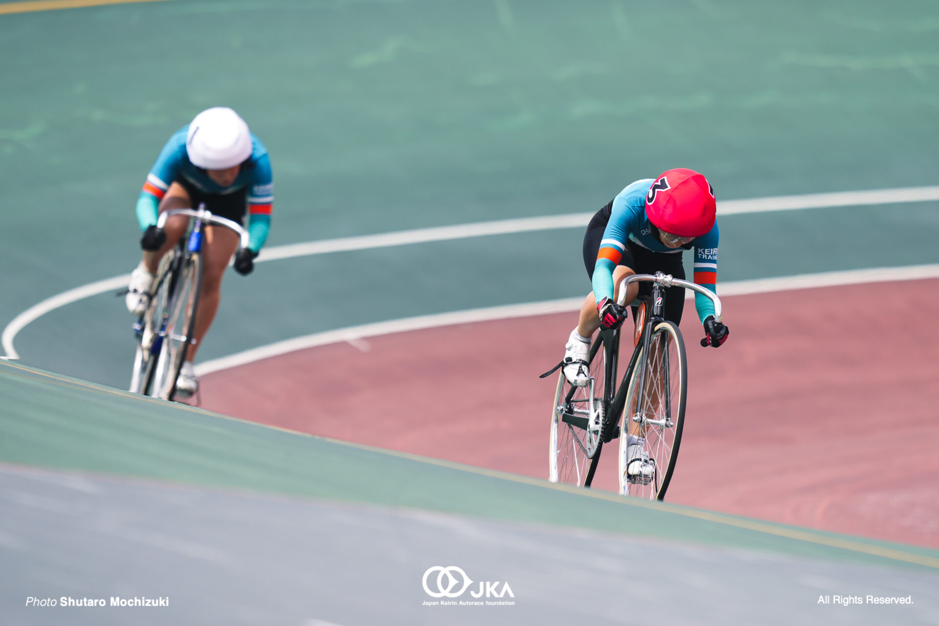 仲井リコ, 緒方詩央里, 第2回記録会, 日本競輪選手養成所（JIK）, 第129・130回生