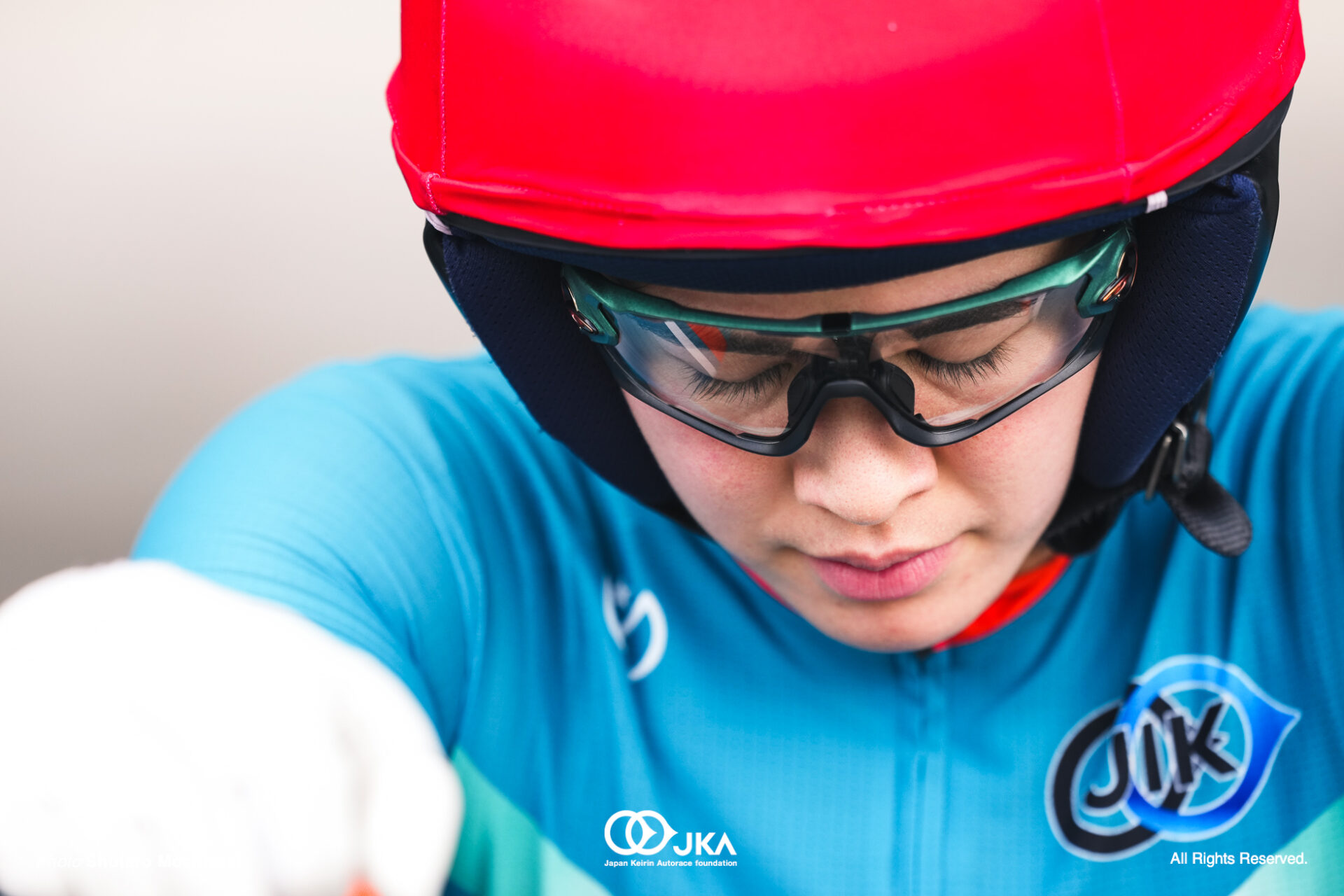 カラギアニス紗世子アントワネット, 第2回記録会, 日本競輪選手養成所（JIK）, 第129・130回生