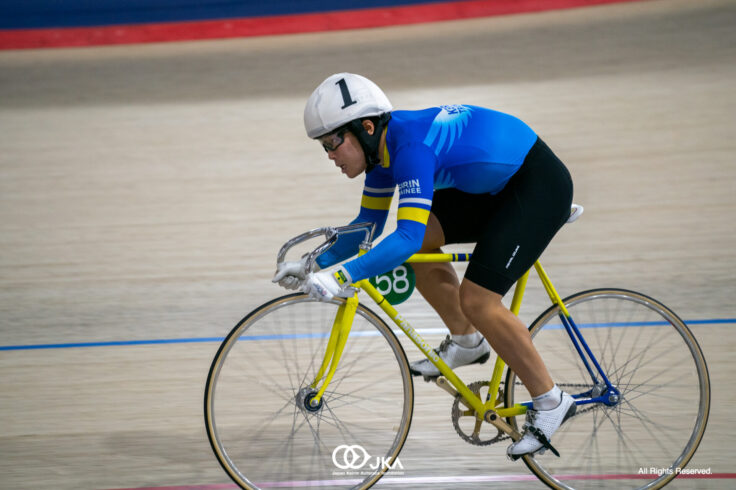 鴨下佳朋, 第2回記録会, JKA250, 日本競輪選手養成所（JIK）, 第129・130回生