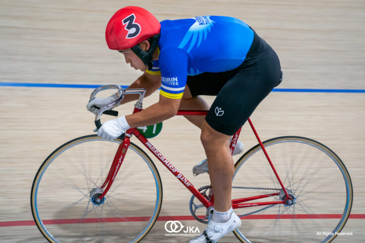 木曽田晃大, 第2回記録会, JKA250, 日本競輪選手養成所（JIK）, 第129・130回生