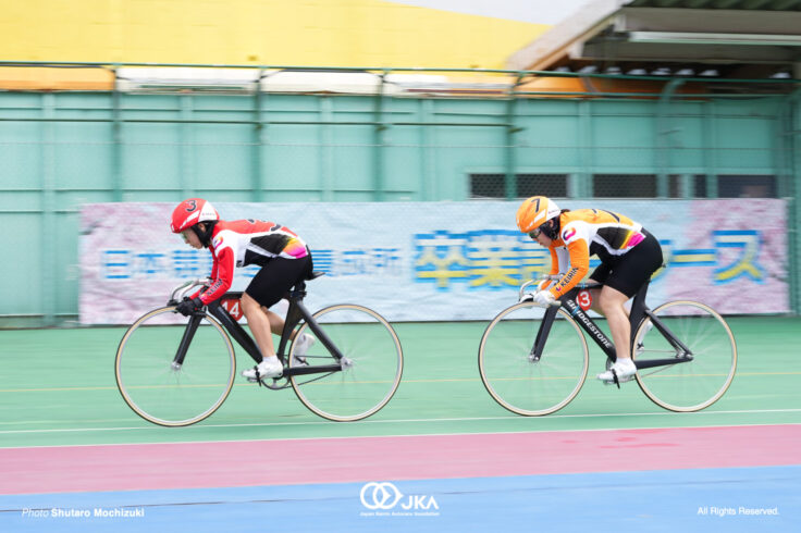 緒方詩央里, 鈴木媛子, 第129・130回生 卒業記念レース